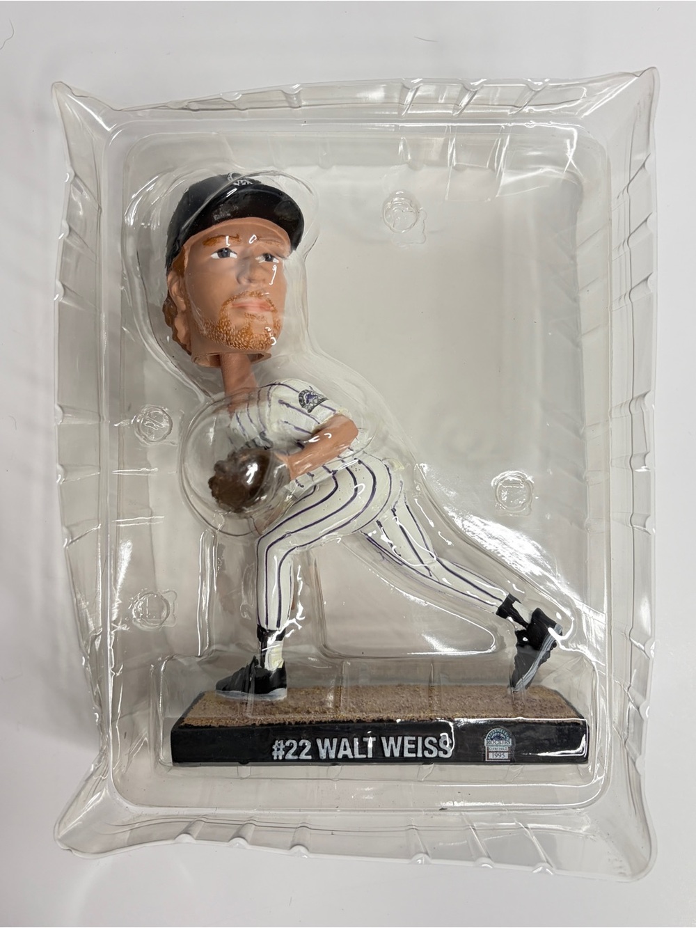 NIB Colorado Rockies Walt Weiss #22 Bobblehead - 20th Anniversary
